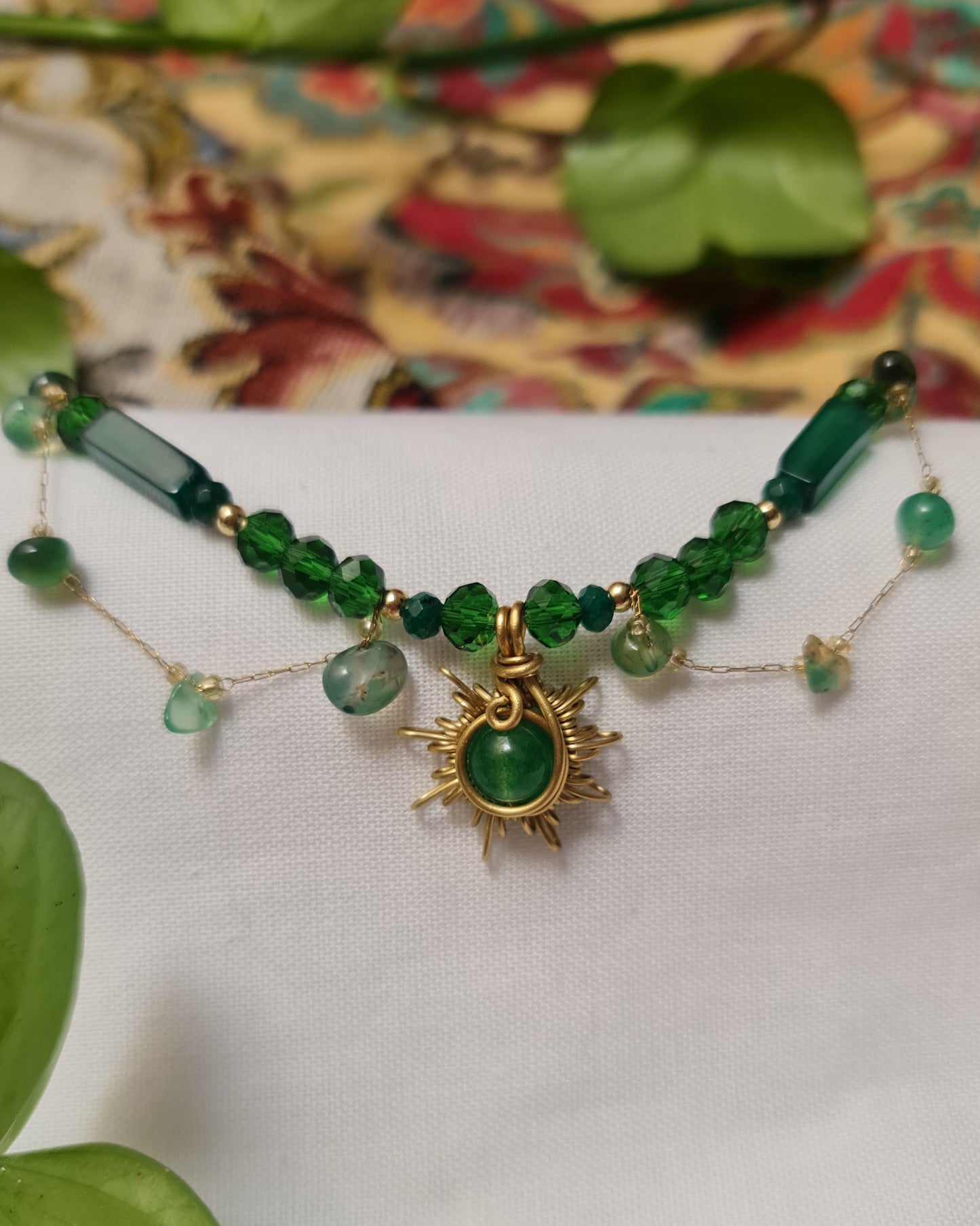 Celestial Green Aventurine Necklace