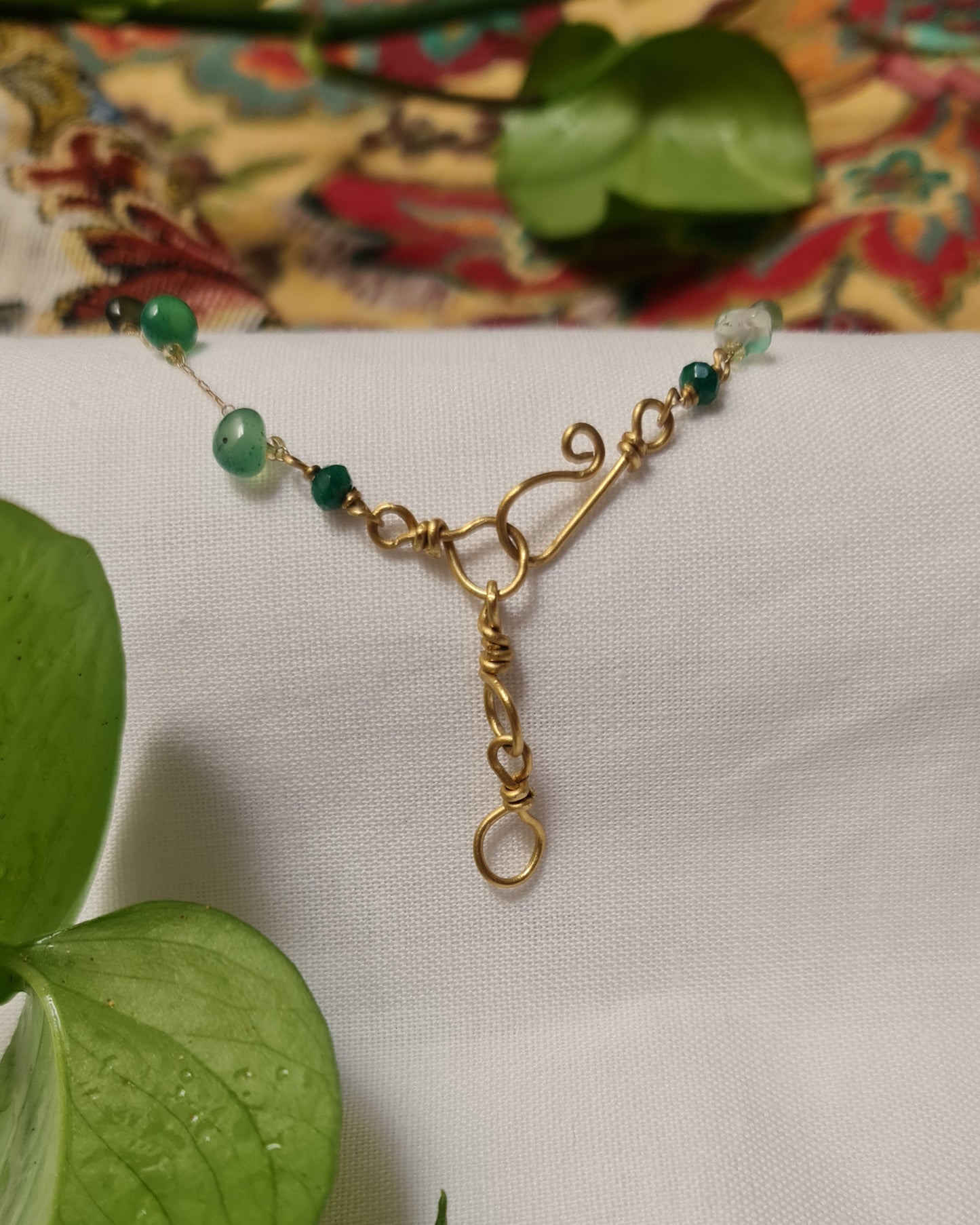 Celestial Green Aventurine Necklace